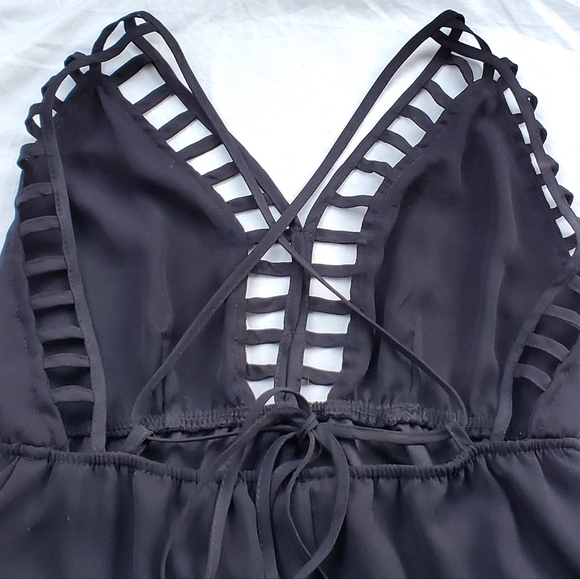 EUC - Windsor | Black Maxi Dress Size S - Picture 8 of 11